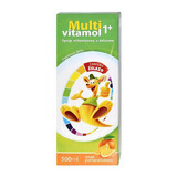 Multivitamol 1+, sirop de vitamines avec fer pour enfants à partir de 1 an, saveur orange, 500 ml