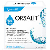 Orsalit, liquide de réhydratation orale pour enfant de moins de 6 mois, 10 sachets