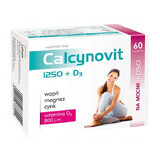 Calcynovit 1250 + D3, 60 comprimés