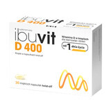 Ibuvit D 400, vitamine D pour nourrissons et enfants, 30 gélules twist-off