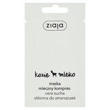 Ziaja Goat Milk, masque visage, peau sèche, 7 ml