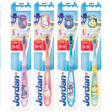 Jordan, brosse à dents pour enfants, Step by Step 6-9 ans, souple, 1 pièce