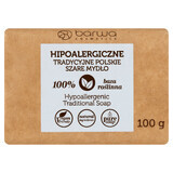 Barwa Hypoallergénique, savon gris polonais traditionnel, 100 g