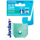 Jordan Expand Floss, fil dentaire au fluor, ciré, menthe, 25 m