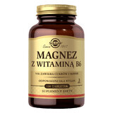 Solgar Magnésium avec Vitamine B6, 100 comprimés