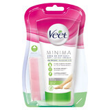 Veet Silk&amp;Fresh, crème dépilatoire douche, peau sèche, beurre de karité, 135 ml