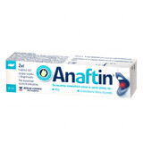 Anaftin, gel pour le traitement des lésions mineures de la cavité buccale, 8 ml