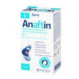 Anaftin, spray pour le traitement des lésions mineures de la cavité buccale, 15 ml