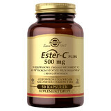 Solgar Ester C-Plus 500 mg de vitamine C, 50 gélules