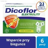 Dicoflor Électrolytes, pour enfants et adultes, goût banane, 12 sachets