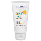 Linomag Emolienty Sun, crème solaire pour enfants et nourrissons à partir de 6 mois, SPF 50, 50 ml