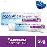 Bepanthen Sensiderm Crème, soin dermatite atopique et eczéma, dès 1 mois, 50 g