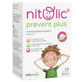 Pipi Nitolic Prevent Plus, spray de protection contre les poux, 150 ml