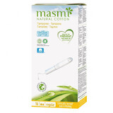 Masmi Natural Cotton, organic cotton sanitary pads, Regular, 16 pieces