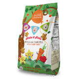 Biscuits écologiques végétaliens aux pommes et aux carottes pour enfants, 300 g, Sottolestelle