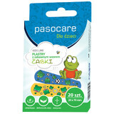 Pasocare Kids Line, pansements pour enfants, Grenouilles, 20 pièces