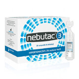 Nebutac 3, solution hypertonique pour inhalation 3 % NaCl, 4 ml x 30 ampoules