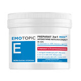 Emotopic E Med+, 3-en-1 préparation huileuse intensive pour le corps, dès le premier jour, peaux sèches et atopiques, 500 ml