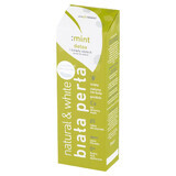 White Pearl Natural & White, dentifrice blanchissant, menthe détox, 75 ml