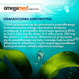 Omegamed Immunity 5+, DHA d'algues, sirop à mâcher en gélules pour les enfants de plus de 5 ans, saveur orange, 30 gélules