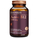 Doctor Life Active B12, vitamine B12 1000 µg, 60 gélules