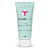 Flos-Lek Balance T-zone, Gommage peeling aux acides AHA, 125 g