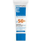 Emotopic, crème de protection minérale med+ dès le premier jour, peaux sèches et atopiques SPF 50+, 75 ml