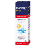 Marimer Baby, eau de mer hypertonique, spray nasal, dès la naissance, 100 ml