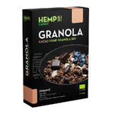 Granola biologique au cacao et au chanvre, 400 grammes, Canah