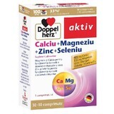 Calcium + Magnésium + Zinc + Sélénium, 30 + 10 comprimés, Doppelherz