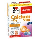 Calcium 900 mg + D3 + Biotin + Folic Acid, 30 tablets, Doppelherz