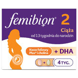 Femibion 2 Grossesse, 28 comprimés + 28 gélules