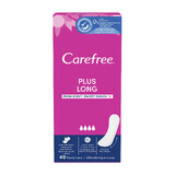 Serviettes hygiéniques Carefree, plus long, parfum frais, 40 pièces