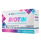 Allnutrition Biotin, biotine 5000 μg, 30 gélules