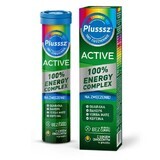 Plusssz Active 100% Energy Complex, 20 comprimés effervescents