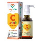 MyVita Vitamine C Kids, Quali-C, gouttes pour enfants à partir de 1 an, 50 ml