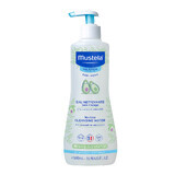 Mustela Bebe Enfant, eau nettoyante sans rinçage, dès la naissance, 500 ml