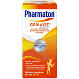 Pharmaton Geriavit, 100 compresse - Integratore alimentare per la vitalità quotidiana delle persone anziane. Formula con ingredienti selezionati per sostenere il corpo nelle sfide quotidiane.