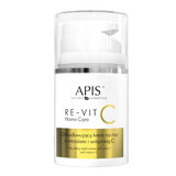 Apis Re-Vit C Home Care, crème réparatrice au rétinol et à la vitamine C, pour la nuit, 50 ml.