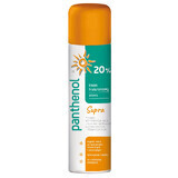 Panthenol 20% Supra, mousse pour le traitement des coups de soleil et des brûlures thermiques, 150 ml