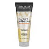 John Frieda Sheer Blonde, Moisturizing shampoo for blonde hair, Illuminating activation, 250 ml