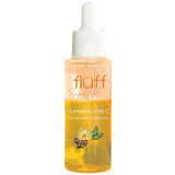 Fluff Superfood, sérum visage biphasé au curcuma et vitamine C, 40 ml