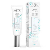 Apis Natural Slow Aging Step 1, crème contour des yeux, fraîcheur et éclat, 15 ml