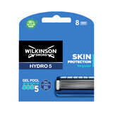 Wilkinson Sword Hydro 5, cartouches de remplacement, Skin Protection Regular, 8 pièces