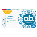 OB ProComfort, tampons hygiéniques, Normal, 16 pièces