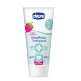 Chicco, dentifrice sans fluor, après 12 mois, saveur fraise, 50 ml