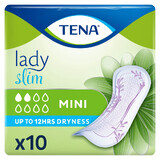 Tena Lady Slim, serviettes urologiques, Mini, 10 pièces