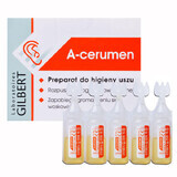 A-Cerumen, préparation pour l&#39;hygiène des oreilles sur 6 mois, 2 ml x 5 ampoules