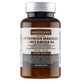 Singularis Supérieur Citrate de Magnésium + Vitamine B6, 120 comprimés pelliculés