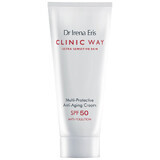 Dr Irena Eris Clinic Way, crème antirides multi-protectrice, jour, SPF 50, 40 ml